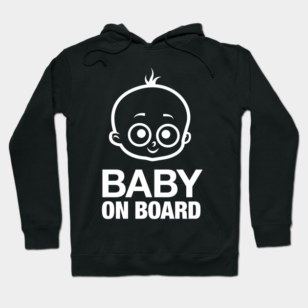 Baby On Board Hoodie by GameQuacks